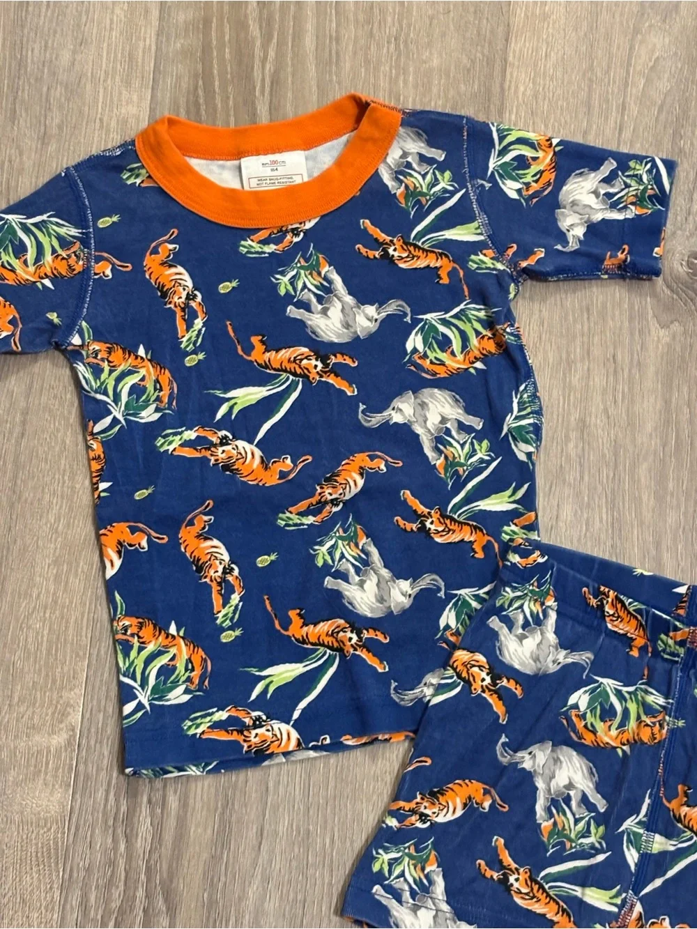 Hanna Andersson Tiger & Elephant PJs